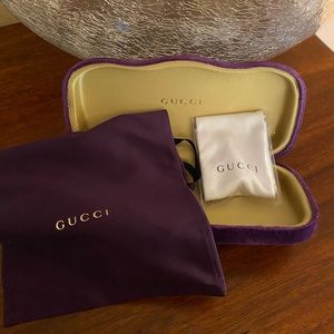 Gucci eyeglass case